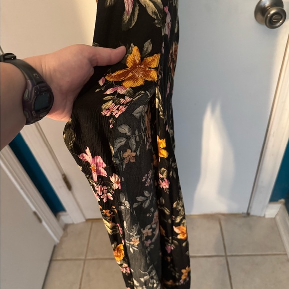 American Eagle Outfitters Black and Pink Jumpsuit - Picture 6 of 8